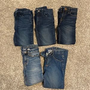 Bundle of 5 pairs of Cat & Jack Jeans